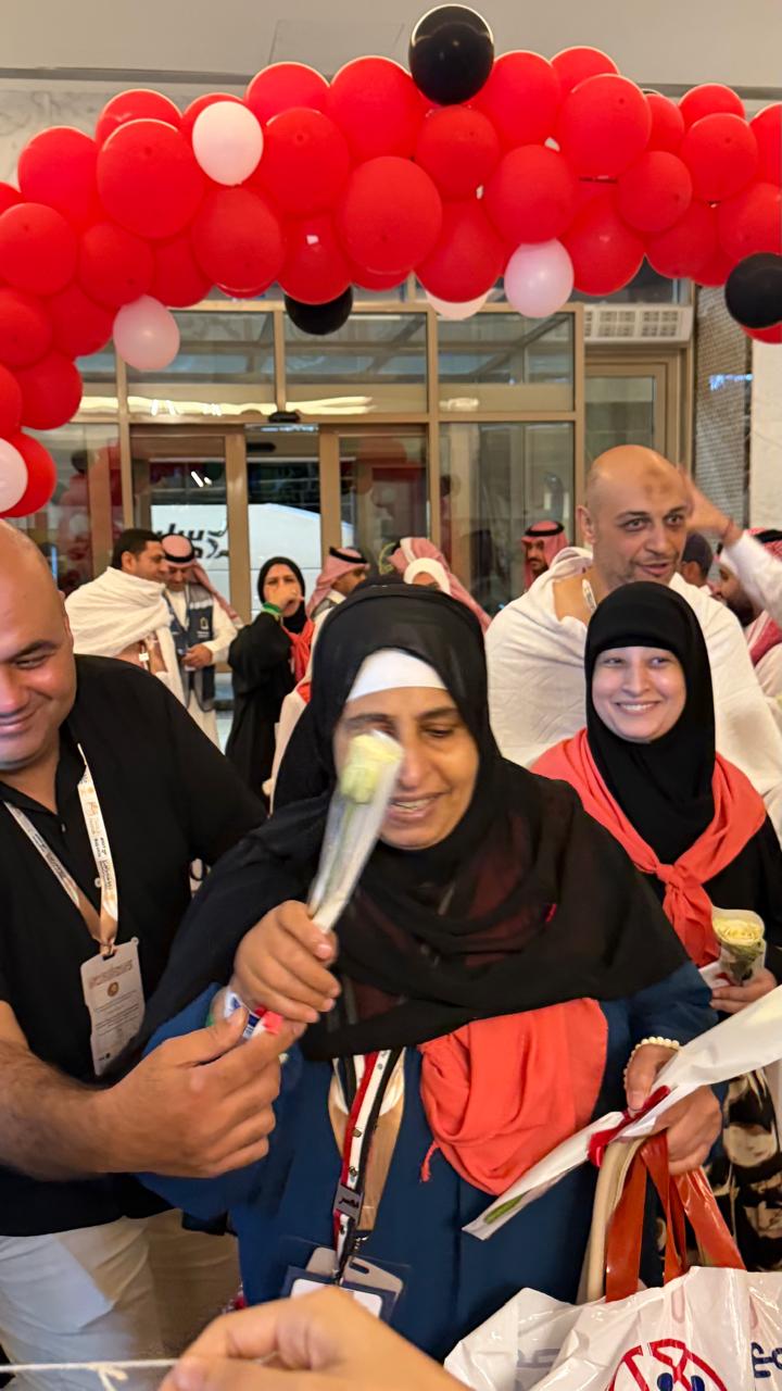 جانب من تفويج حجاج الجمعيات الأهلية