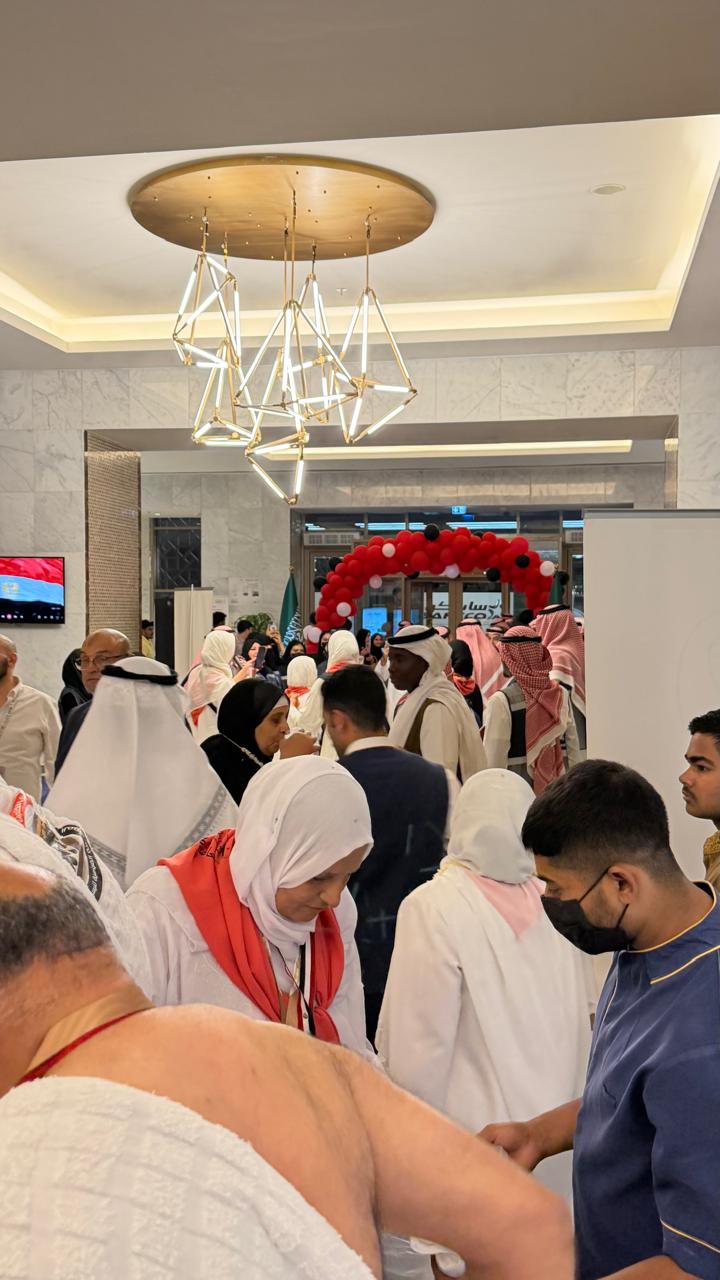 جانب من تفويج حجاج الجمعيات الأهلية