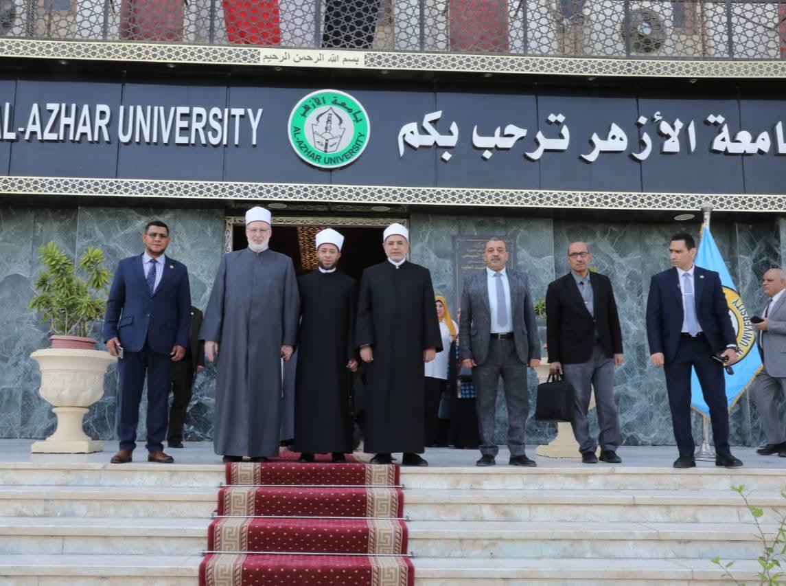 جامعة الأزهر تستقبل الدكتور أسامة الأزهري، وزير الأوقاف&nbsp;