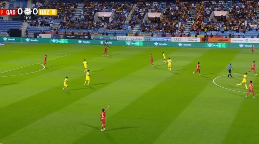 Al Qadisiyah vs Al Hazm live