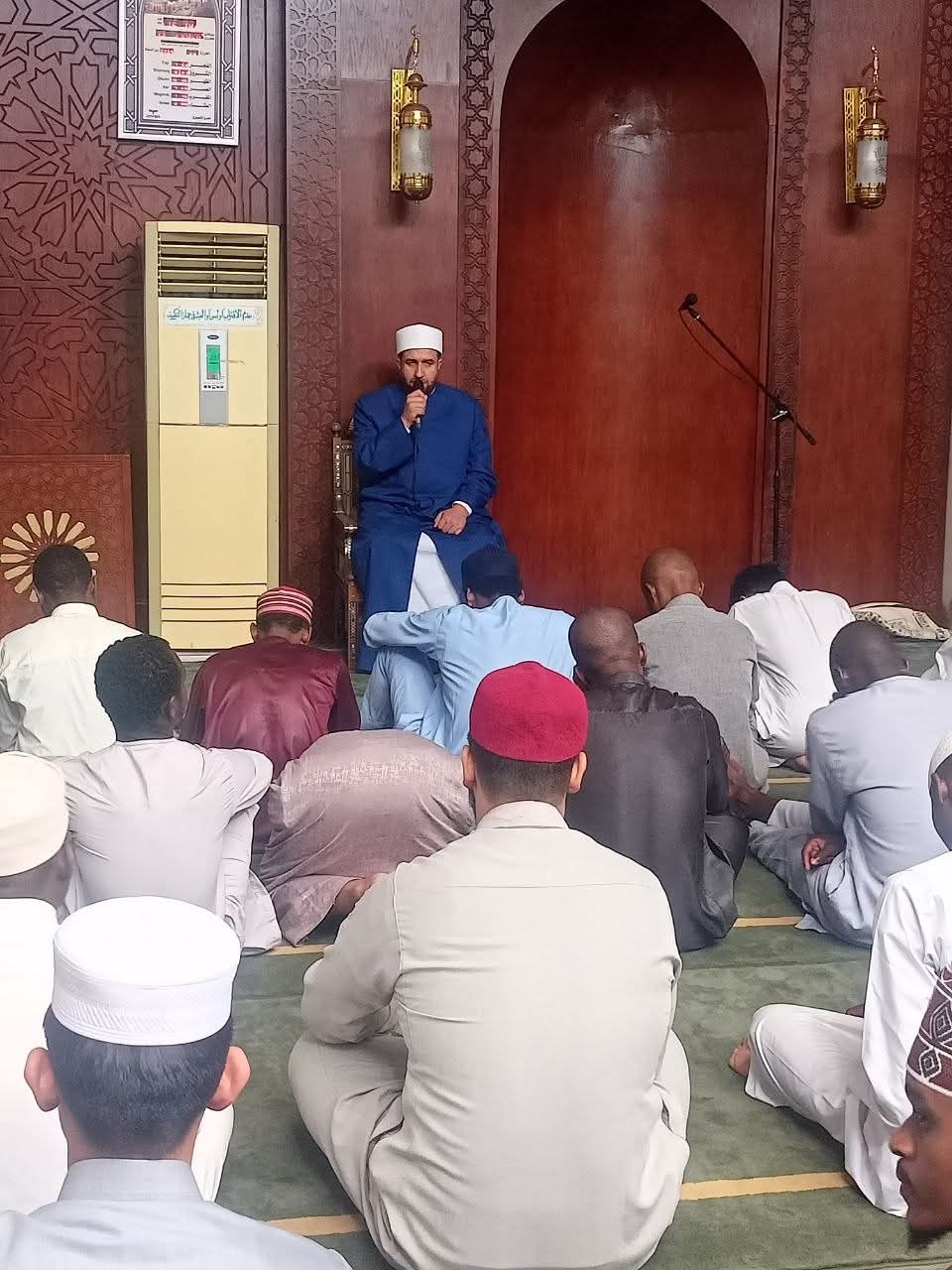 شعائر صلاة الجمعة بمسجد مدينة البعوث