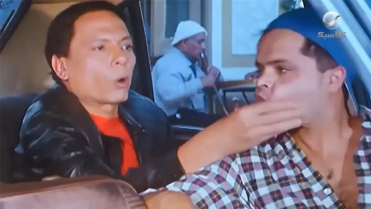 عادل إمام ومحمد هنيدي في فيلم بخيت وعديلة