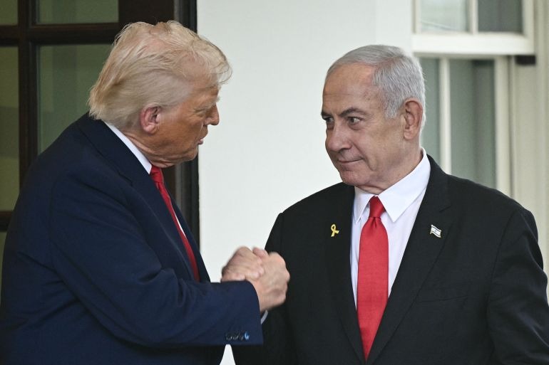 <strong>نتنياهو وترامب</strong>