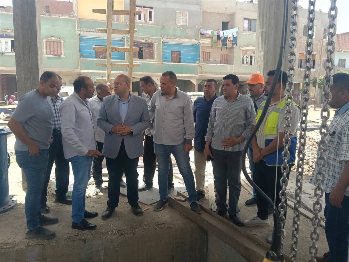جانب من متابعة نائب محافظ الجيزة