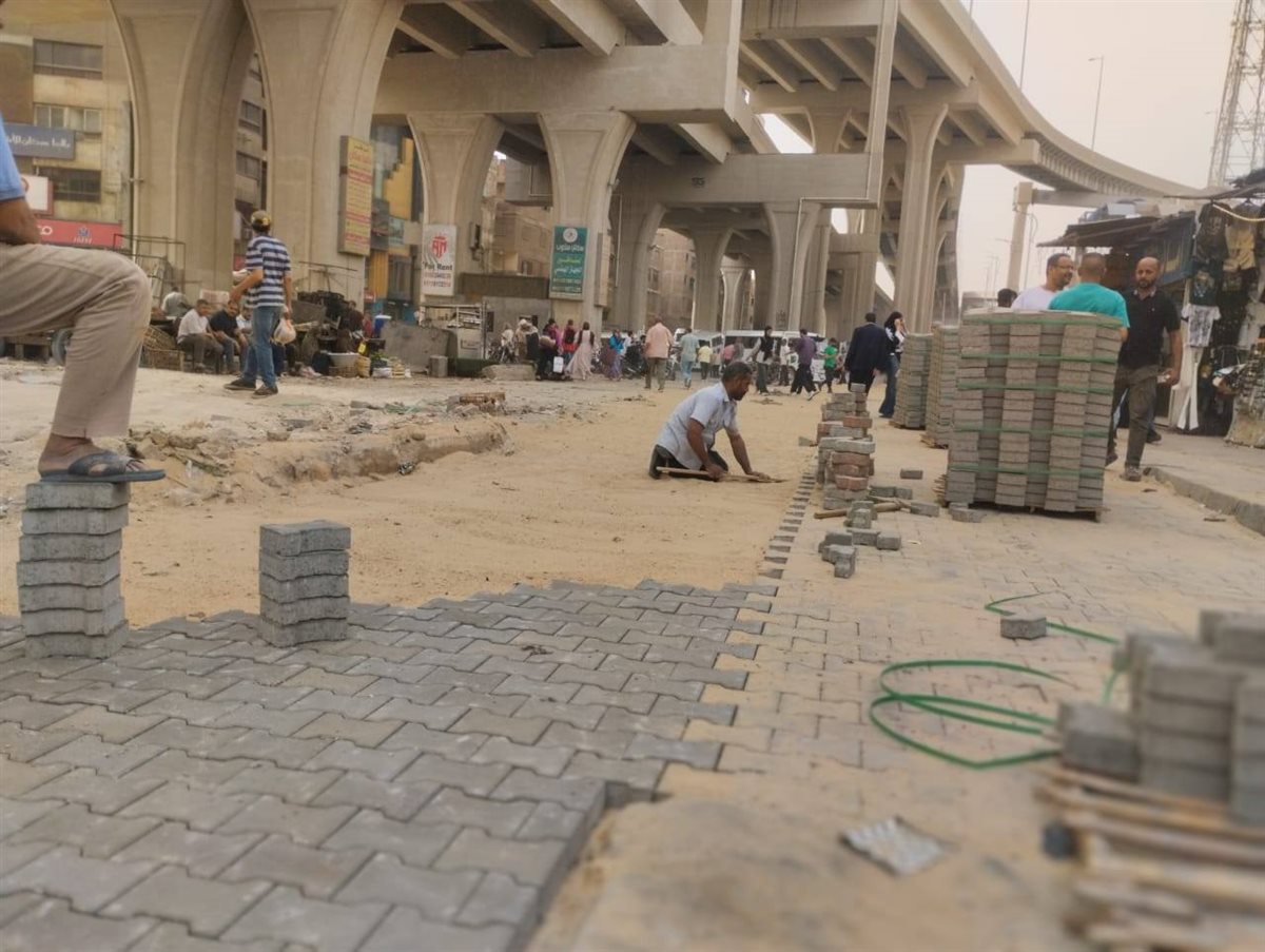 جانب من أعمال التطوير