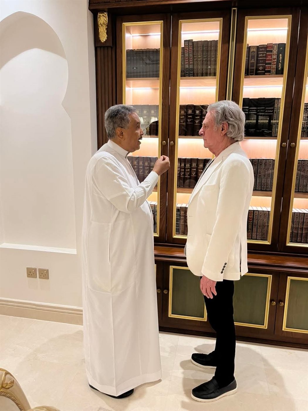 سليم سحاب ومحمد عبده&nbsp;