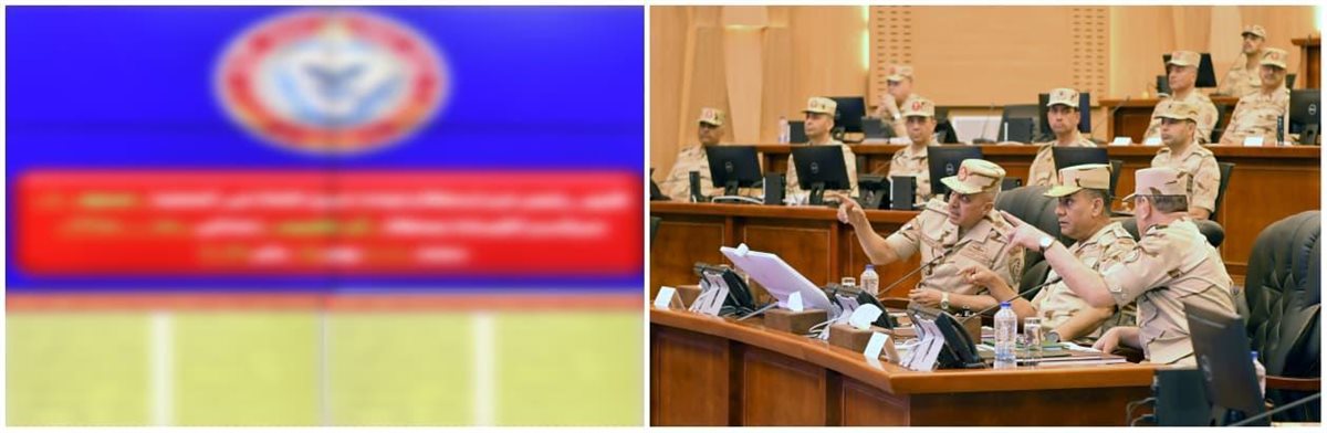 جانب من متابعة الوزير لمشروع مراكز القيادة التعبوى