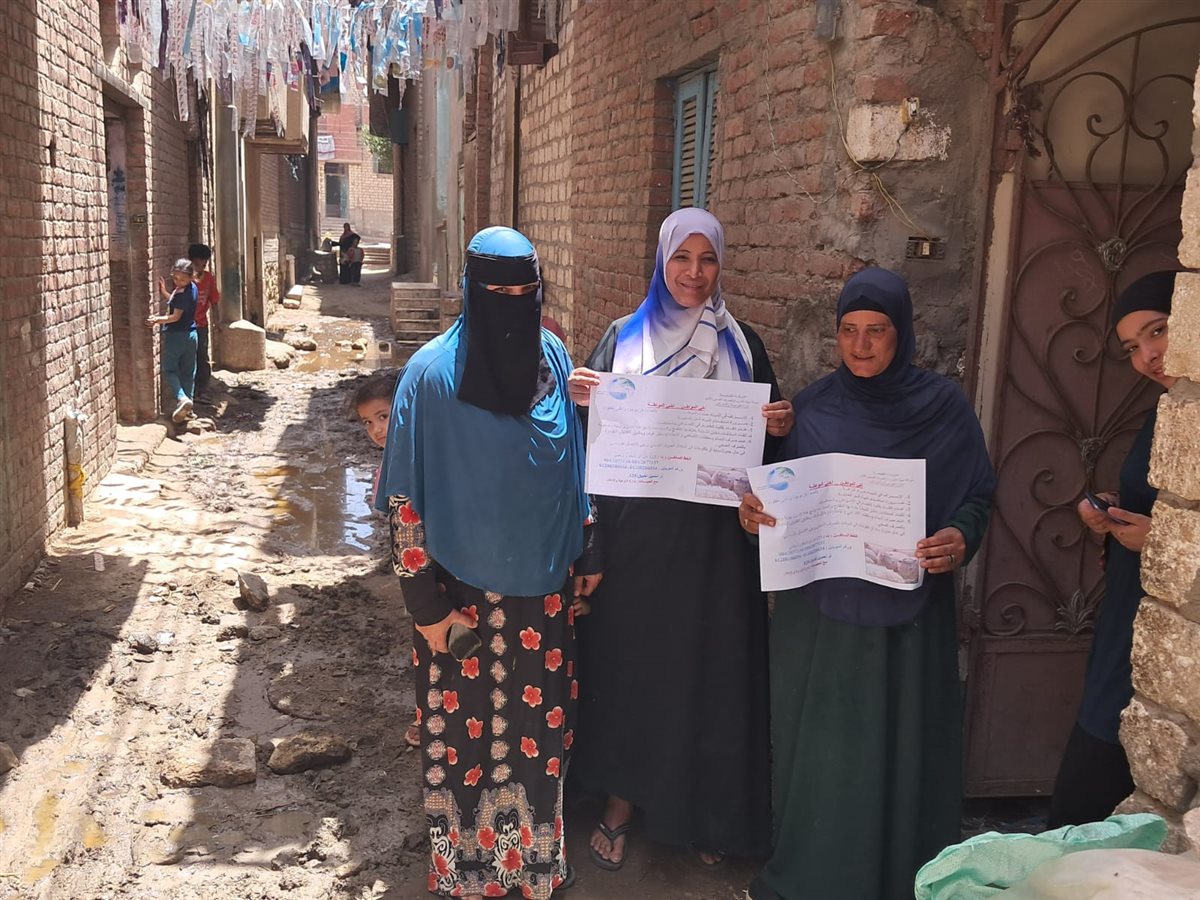 مياه الفيوم تنفذ حملات توعية للحفاظ على شبكات الصرف الصحي خلال عيد الأضحى