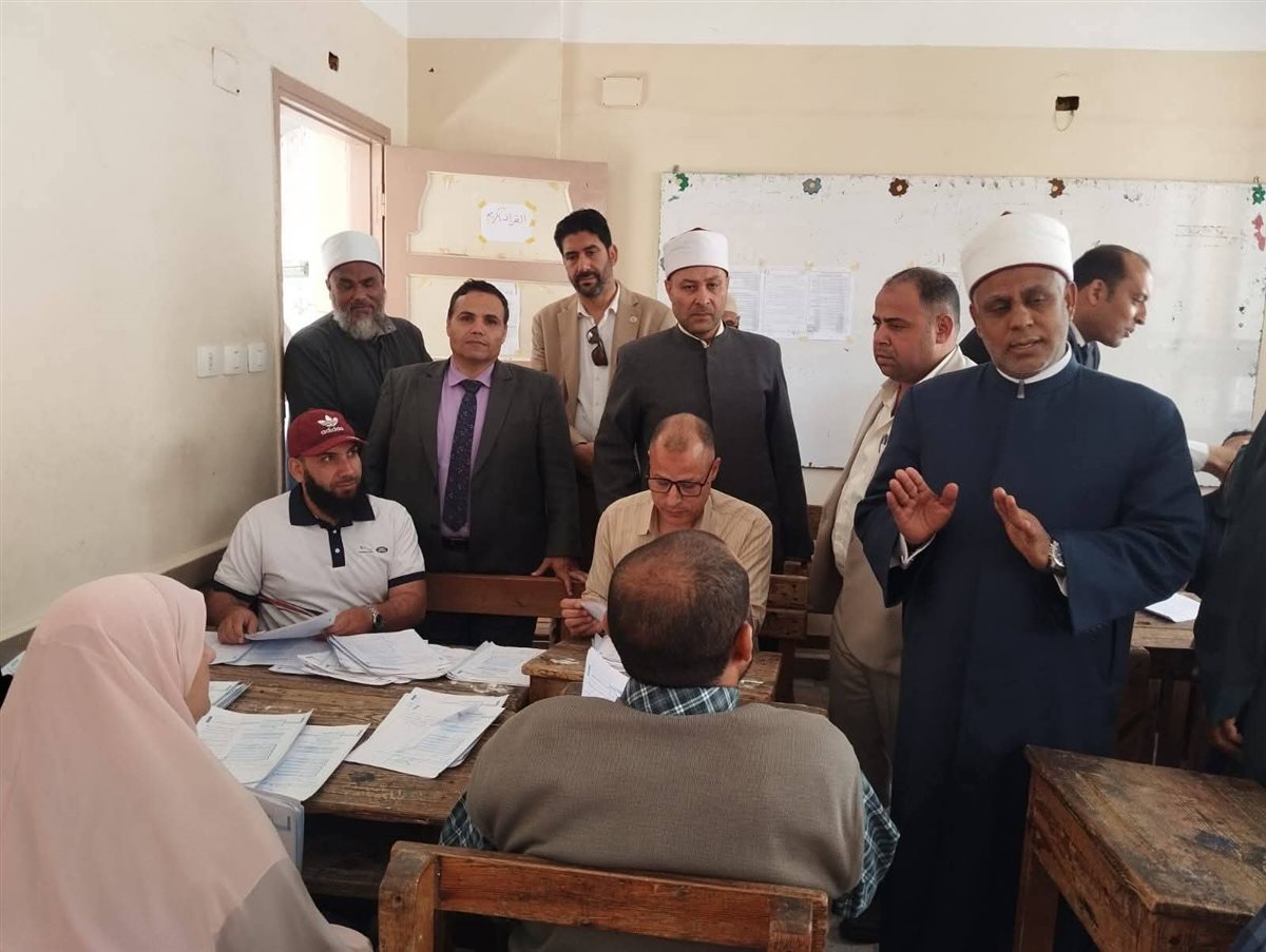 جانب من جولة رئيس قطاع المعاهد الأزهرية