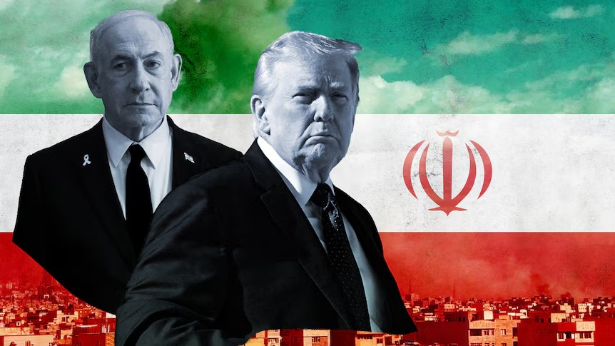 الرئيس الأمريكي دونالد ترامب ورئيس وزراء الاحتلال الإسرائيلي بنيامين نتنياهو
