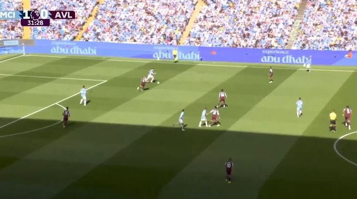 Man City vs Aston Villa live