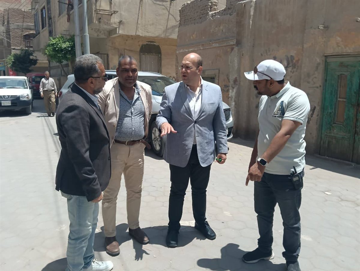 جانب من جولة نائب محافظ الجيزة