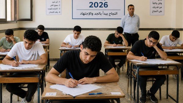 جدول امتحانات الثانوية العامة 2026