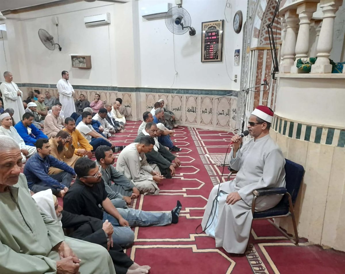«احترام الخصوصية» فاعليات برنامج المساجد &nbsp;المحورية ب 345 مسجداً بالفيوم&nbsp;