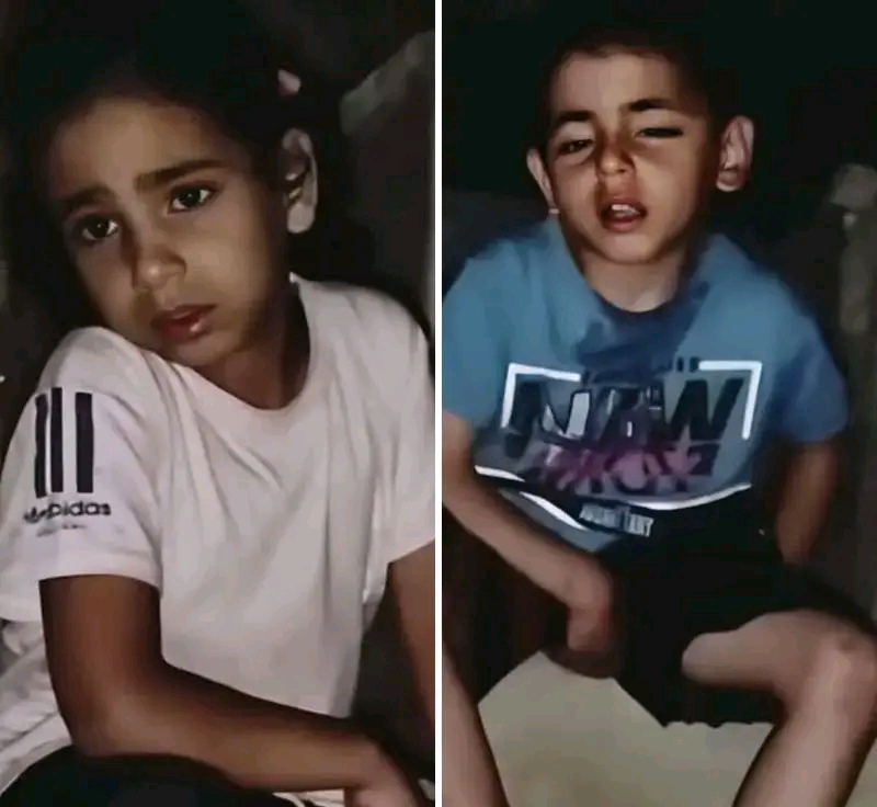 الطفلان