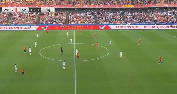 Spain vs Iraq live