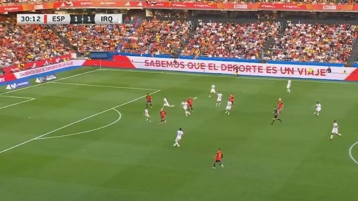 Spain vs Iraq live