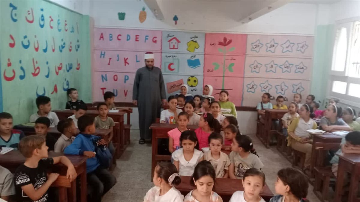 جانب من المشروع القرآني الصيفي بالأزهر