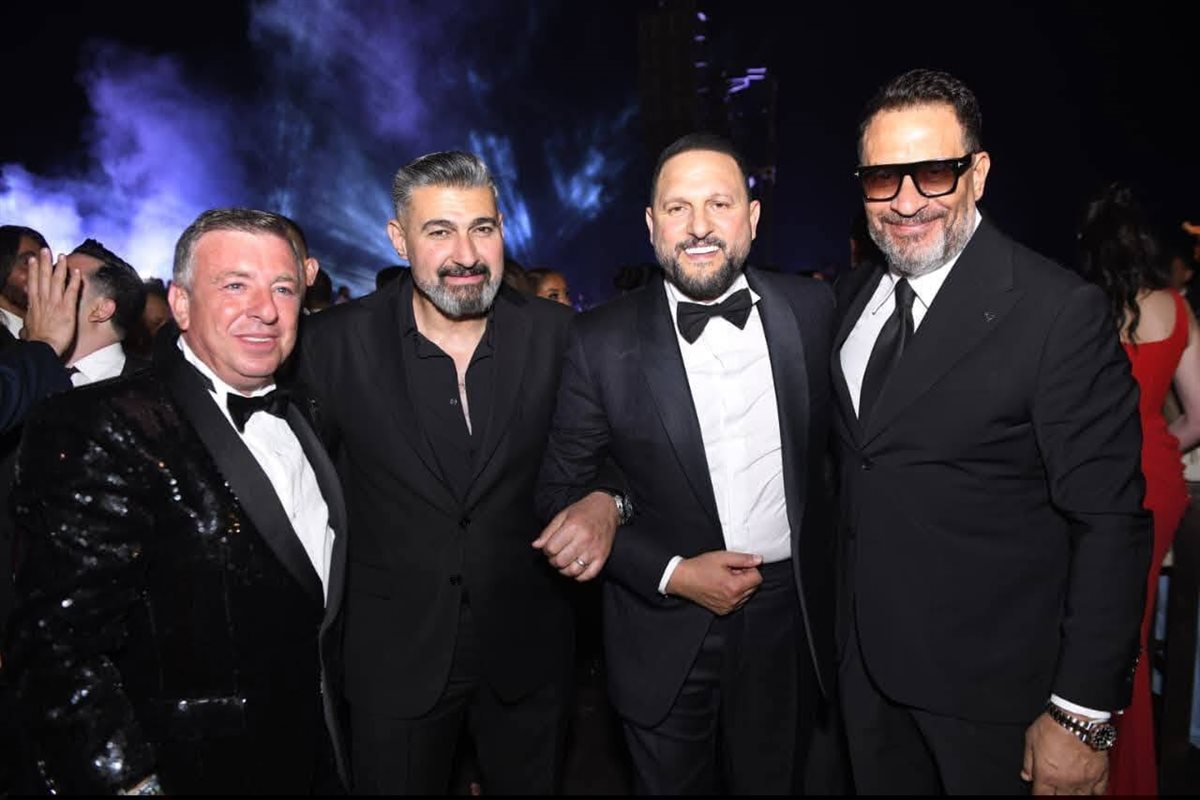 حفل زفاف ابنة شقيق عماد زيادة