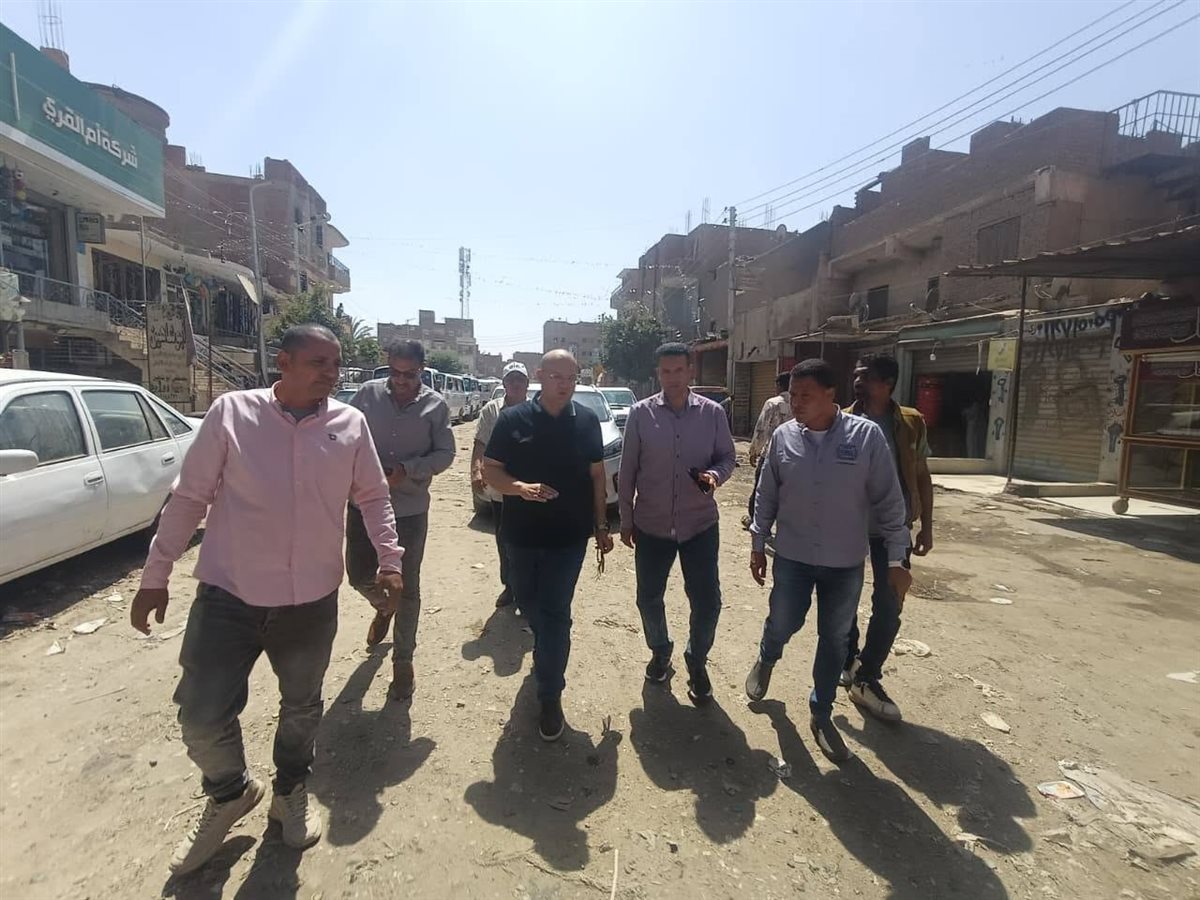 جانب من جولة نائب محافظ الجيزة