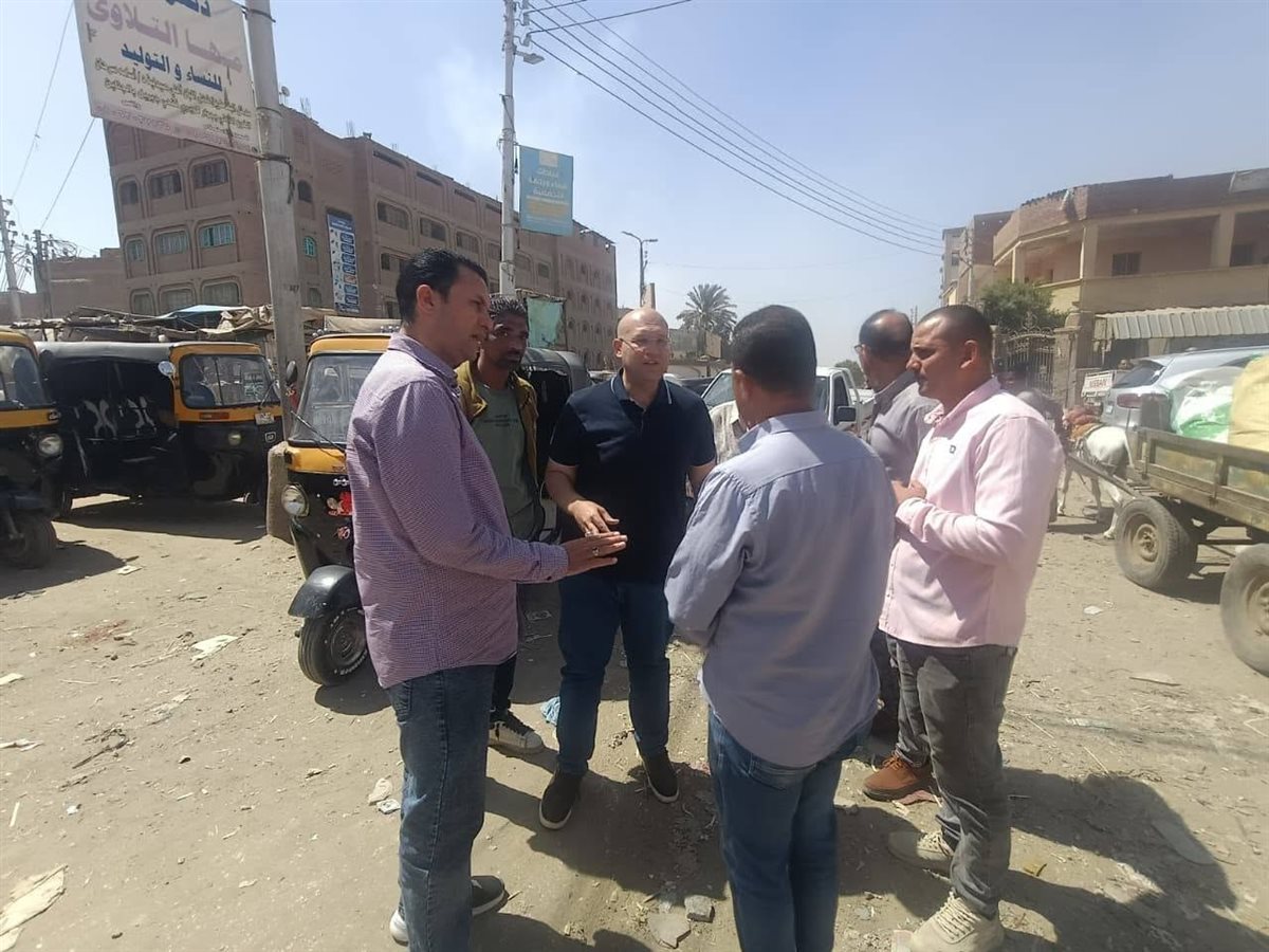 جانب من جولة نائب محافظ الجيزة