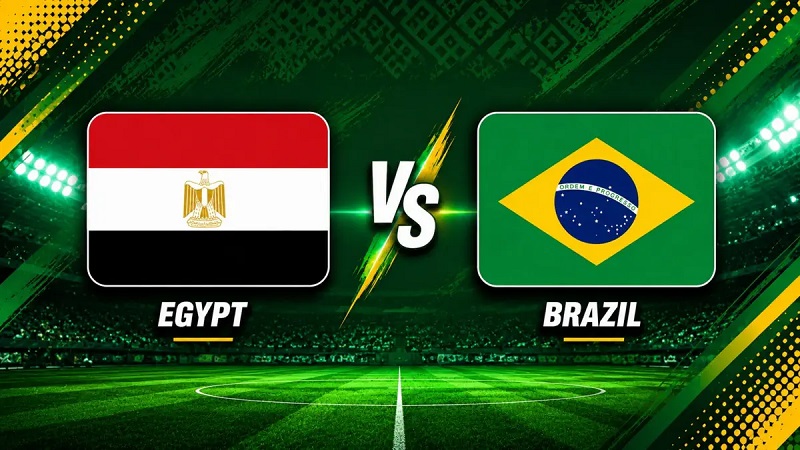 القنوات الناقلة لمباراة مصر والبرازيل اليوم