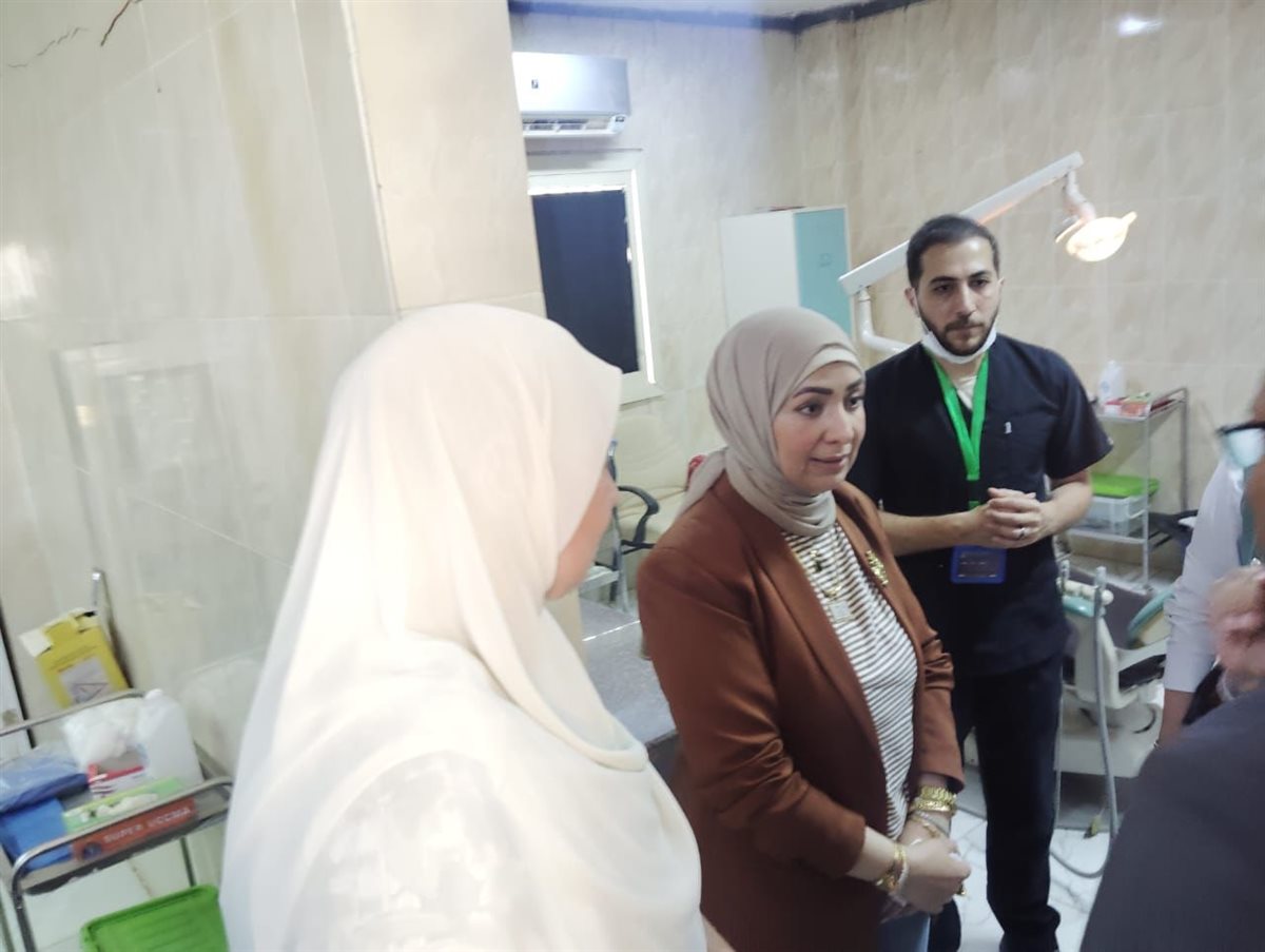 وكيل وزارة الصحة بالفيوم تتفقد مستشفى فيديمين وطامية المركزى .. وتستمع لشكاوى المرضى&nbsp;