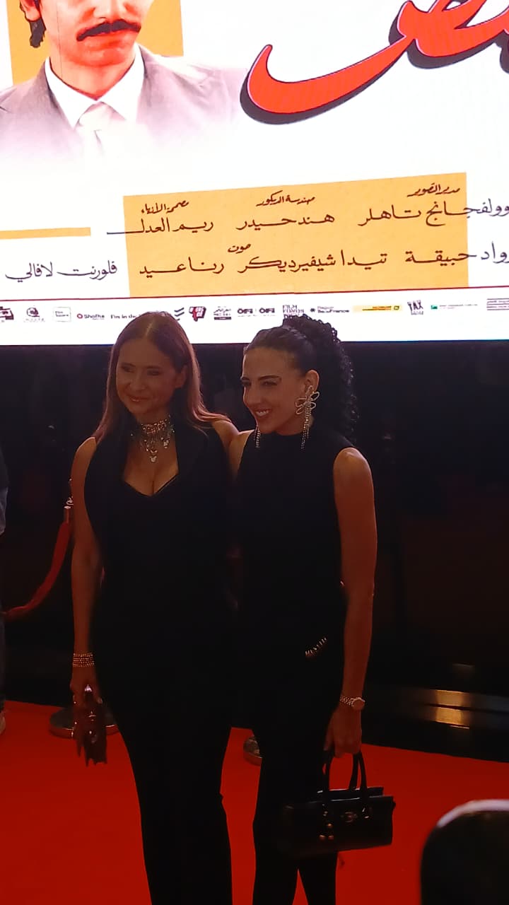 نيللي كريم في العرض الخاص لفيلم القصص