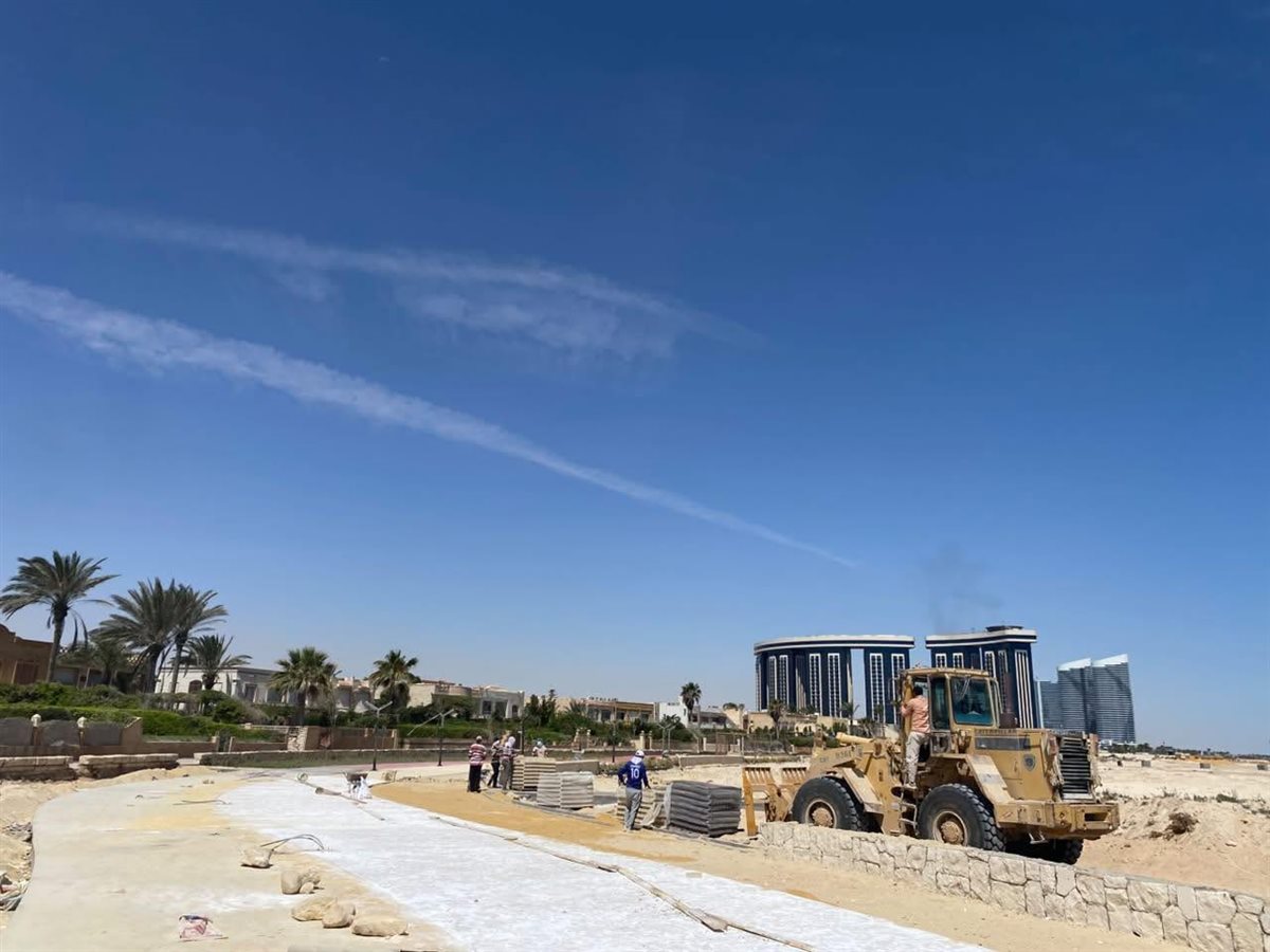 مشروع ممشى مارينا الشاطئي