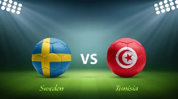 Sweden vs Tunisia live
