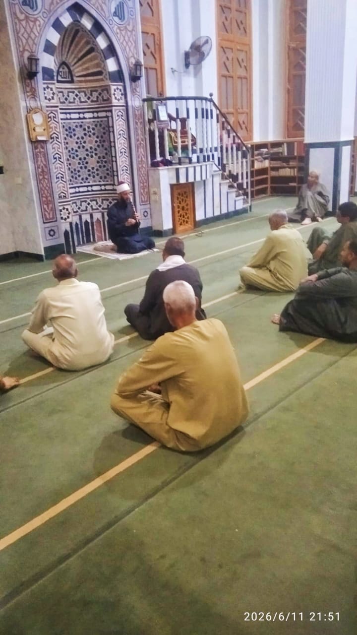 برنامج «المساجد المحورية» بـ 291 مسجدًا بعنوان «إتقان العمل» بالفيوم