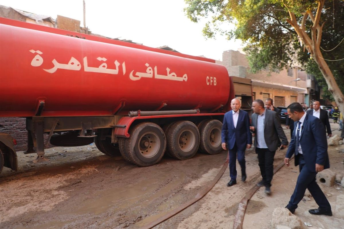 جانب من إشراف المحافظ