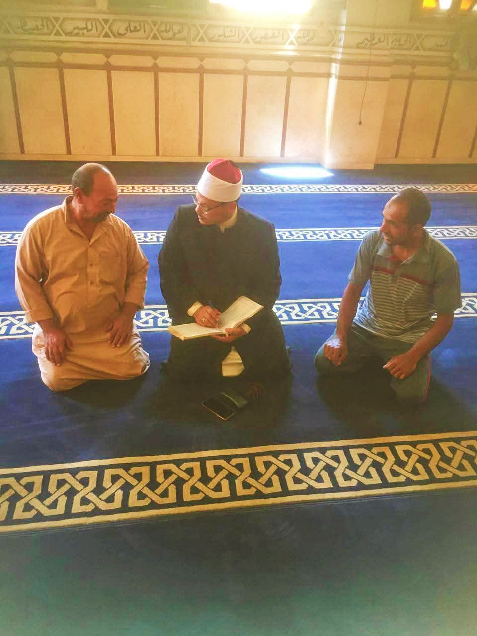 مدير الدعوة بأوقاف الفيوم يواصل جولاته المرورية على المساجد لمتابعة سير العمل