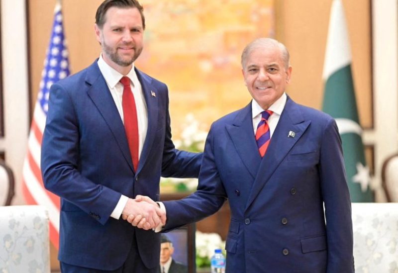 <strong>نائب الرئيس الأمريكي ورئيس وزراء باكستان</strong>