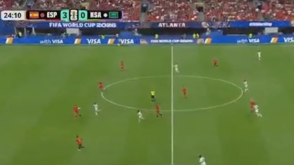 Spain vs Saudi Arabia live