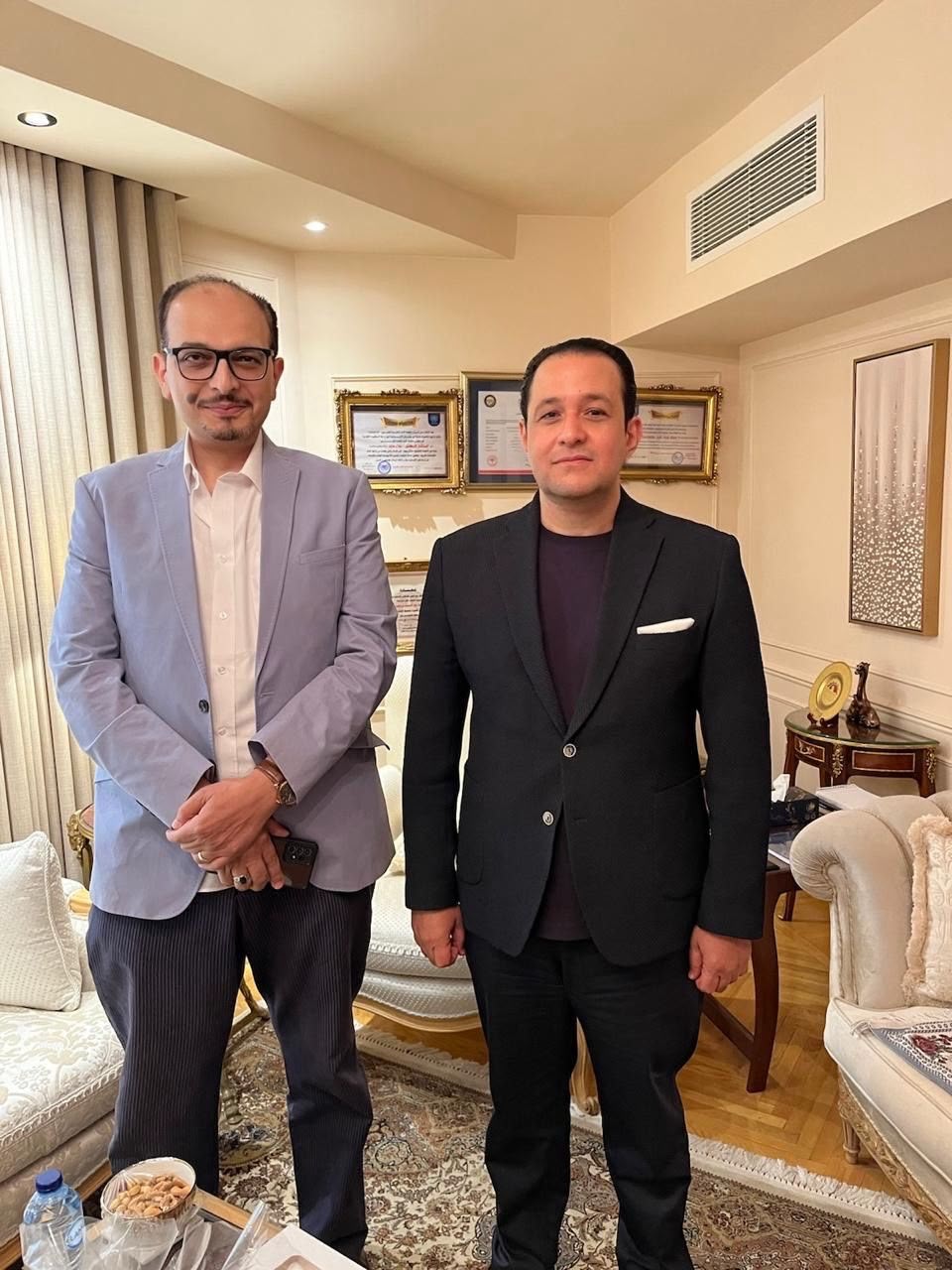 محمد أبو شامة وعلاء عابد