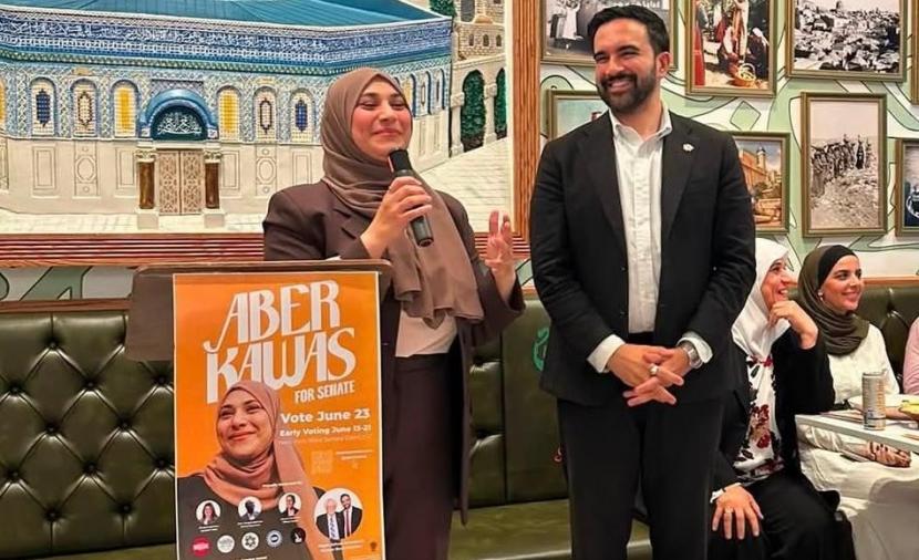 قوز الفلسطينية الأمريكية دارياليزا أفيلا شوفالييه حليفة زهران ممداني