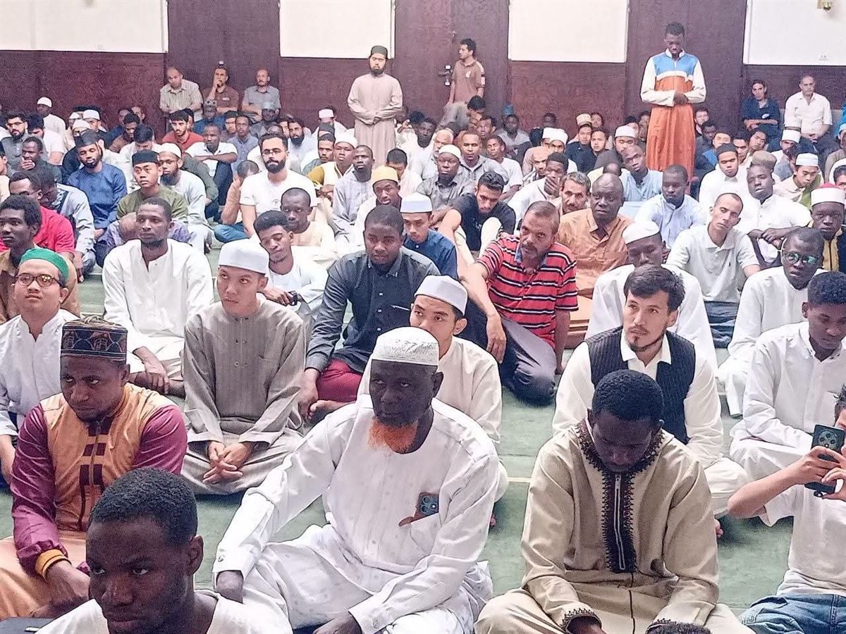 خطبة الجمعة بمسجد مدينة البعوث