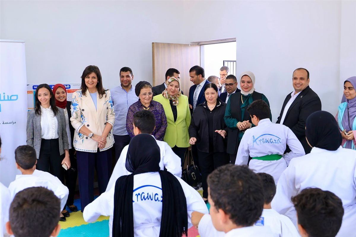 جانب من الزيارة