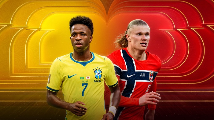 Brazil vs Norway live