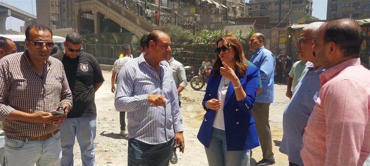 جانب من جولة نائب محافظ الجيزة