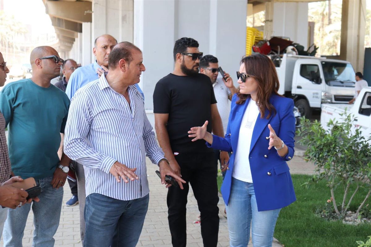 جانب من جولة نائب محافظ الجيزة