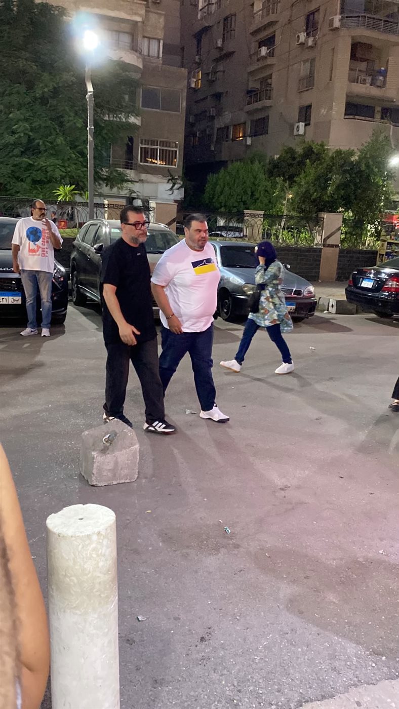 عزاء المنتج الفني ياسر صبحي