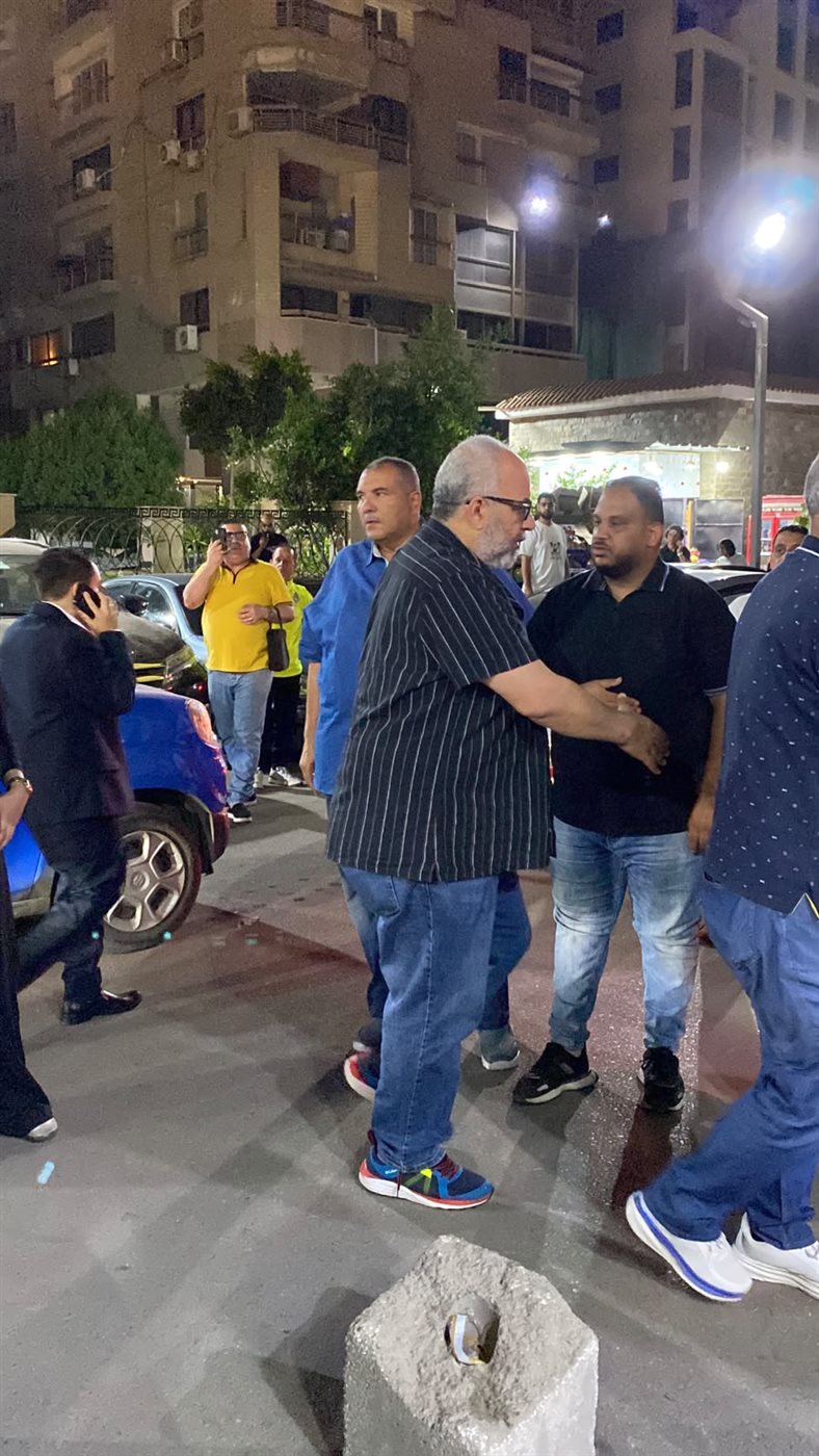 عزاء المنتج الفني ياسر صبحي