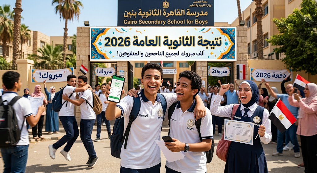 موعد إعلان نتيجة الثانوية العامة 2026