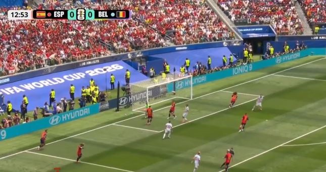 Spain vs Belgium live