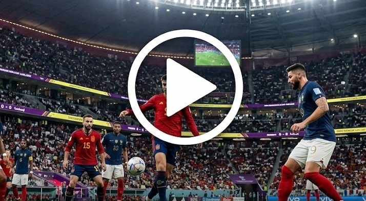 بث مباشر مباراة فرنسا وإسبانيا الآن في كأس العالم 2026