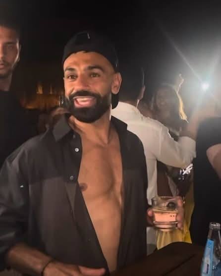 محمد صلاح والمياه الفوارة