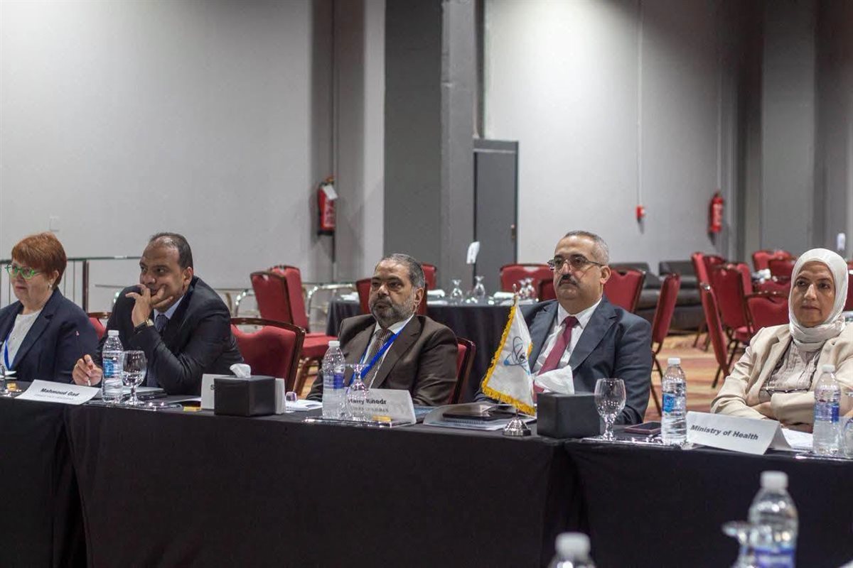 جانب من الجلسة الرابعة لمجلس إدارة الهيئة