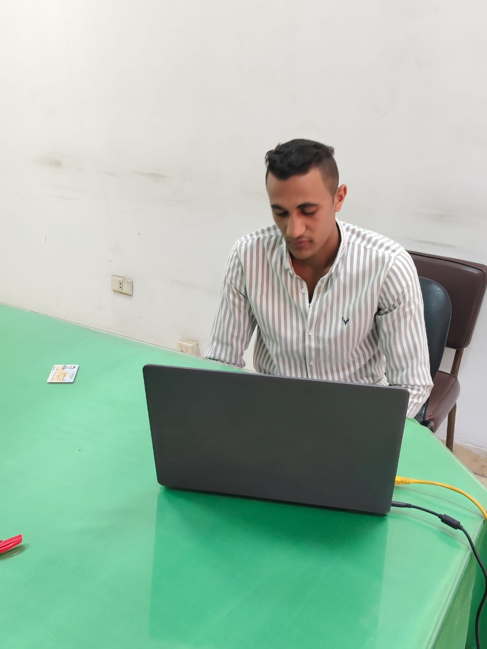جانب من الاختبارات&nbsp;